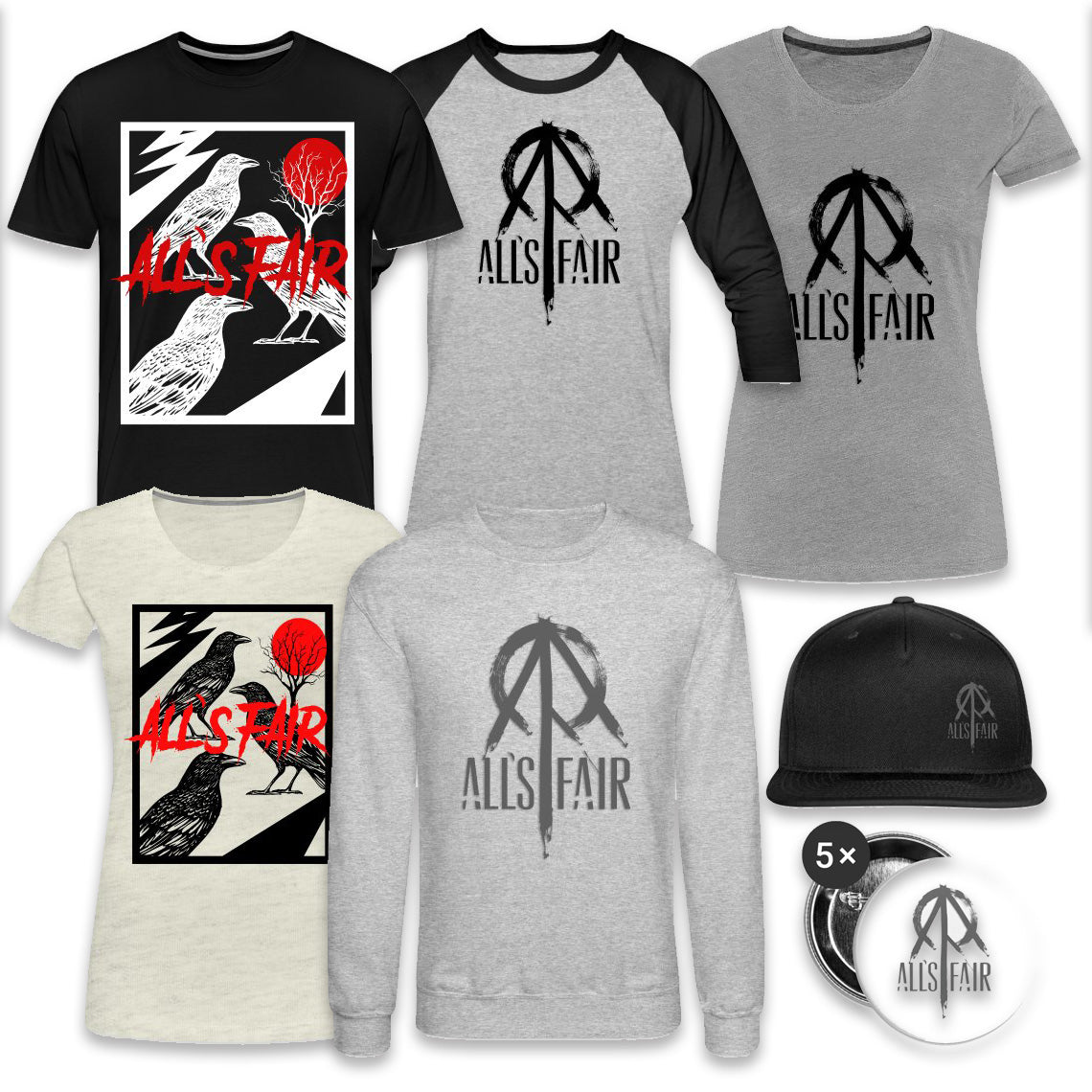 All's Fair Merch